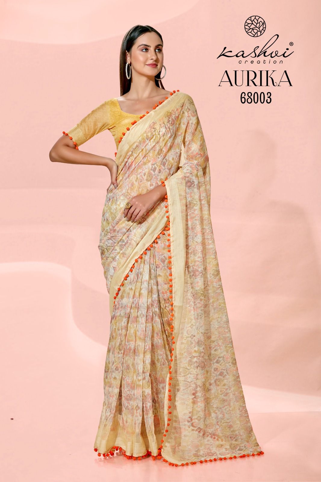 lt kashvi creation anurika sonakshi pattta innovativ style saree catalog