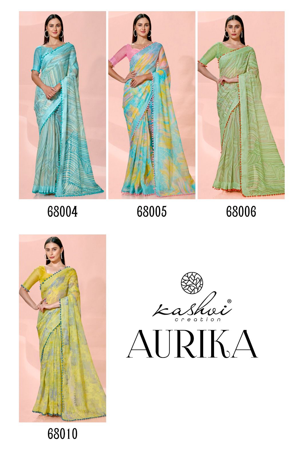 lt kashvi creation anurika sonakshi pattta innovativ style saree catalog