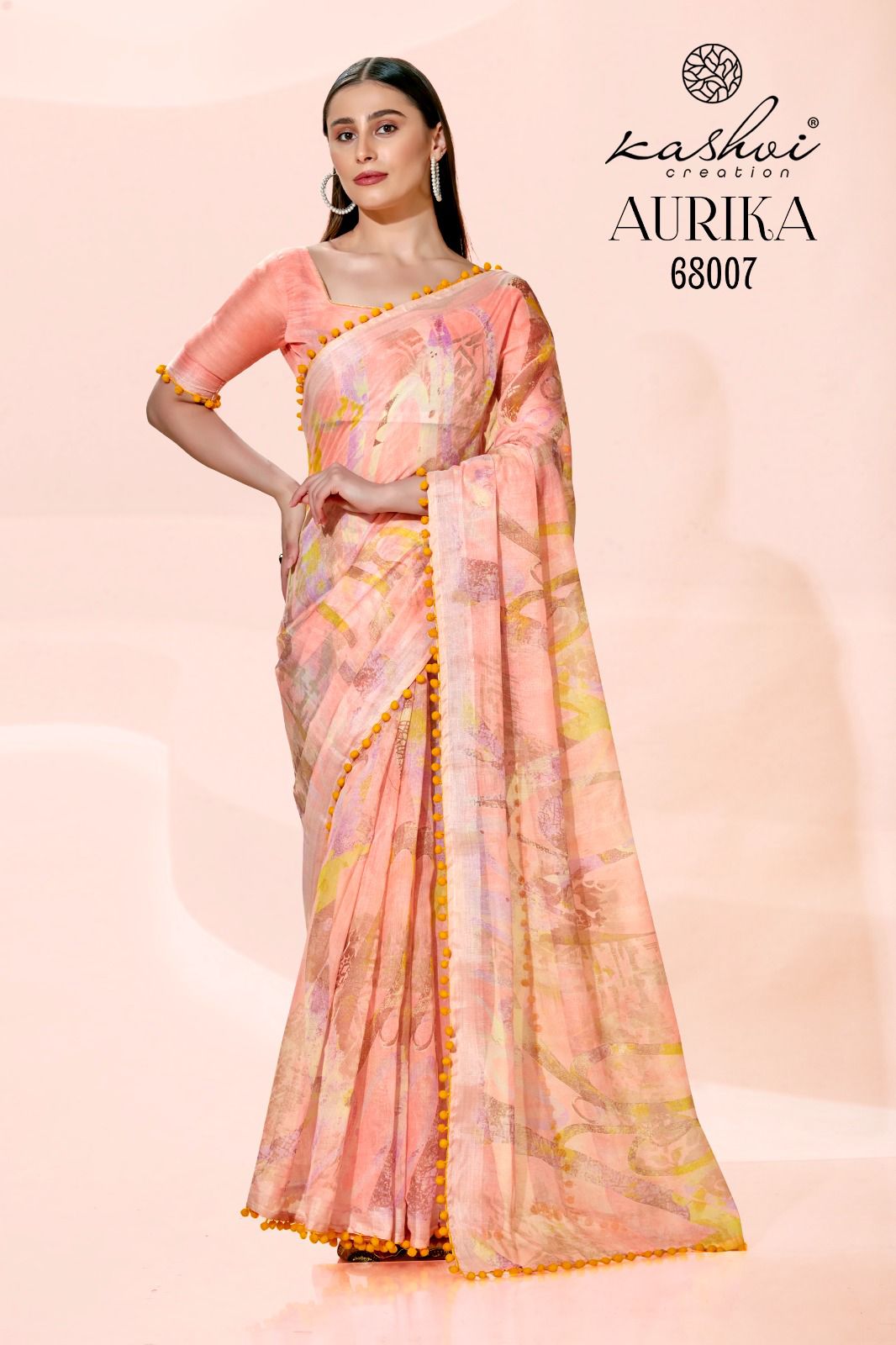 lt kashvi creation anurika sonakshi pattta innovativ style saree catalog