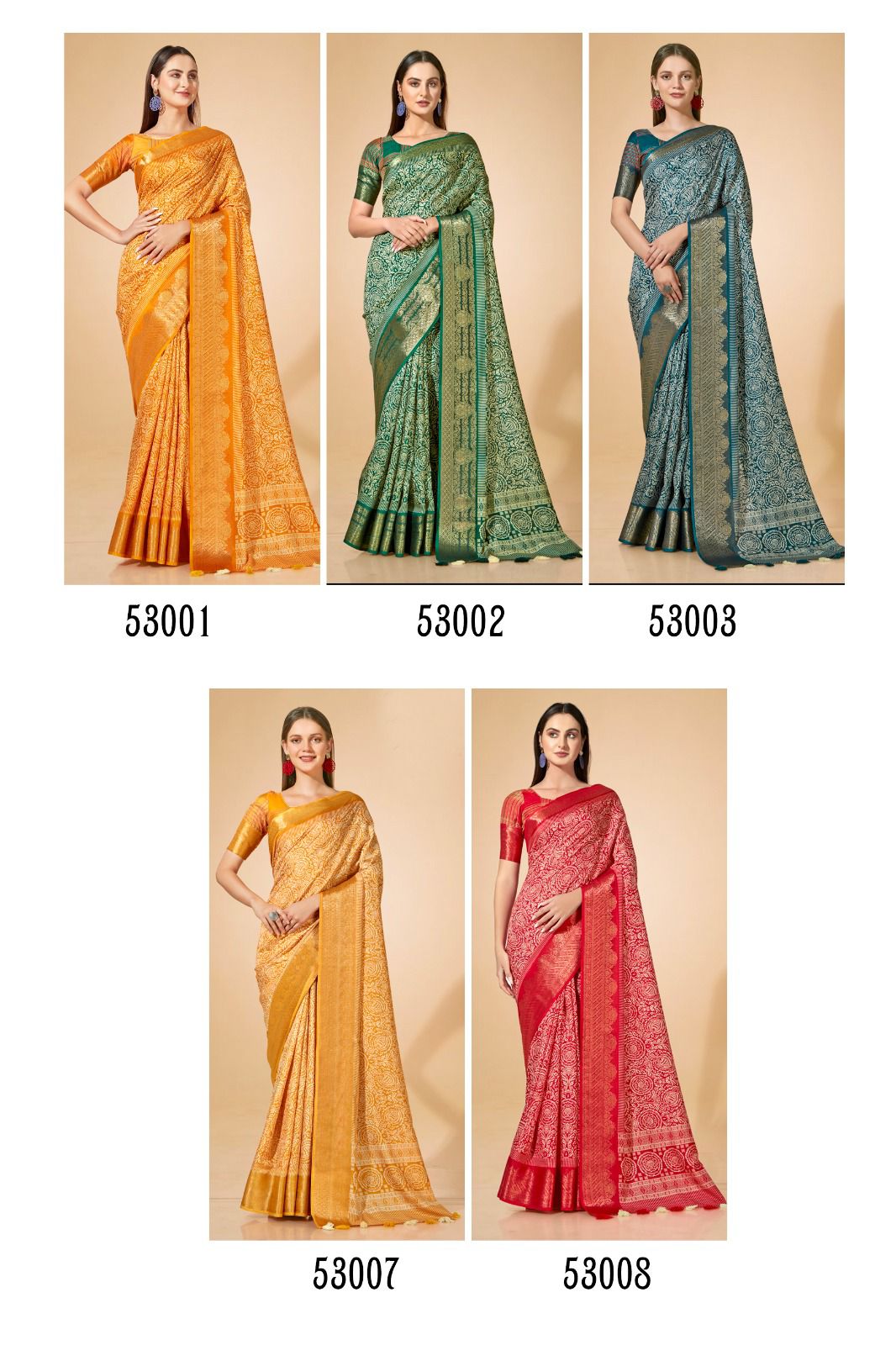 lt kashvi creation kesha dola decent look saree catalog