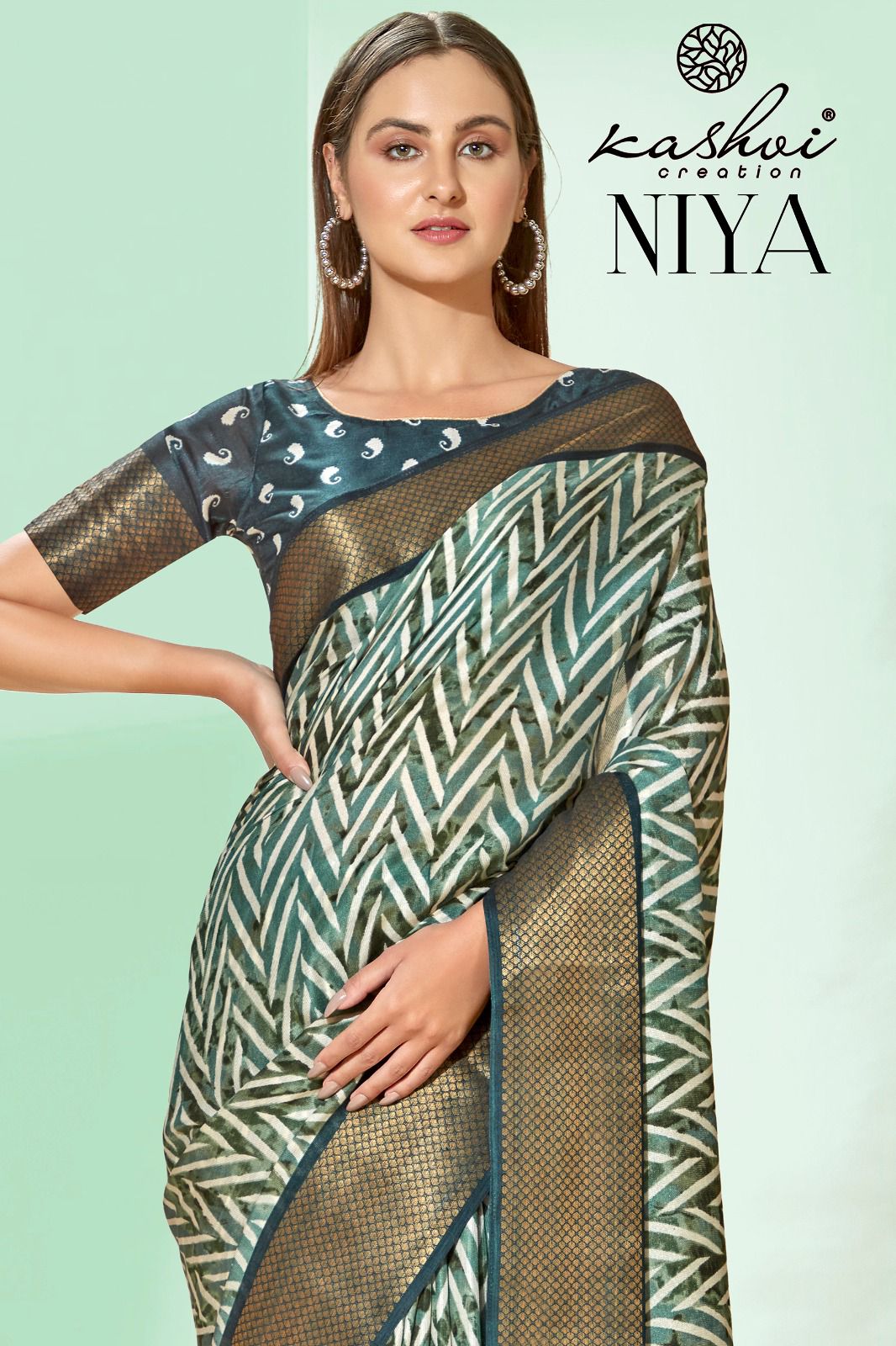 lt kashvi creation niya jute silk exclusives look saree catalog