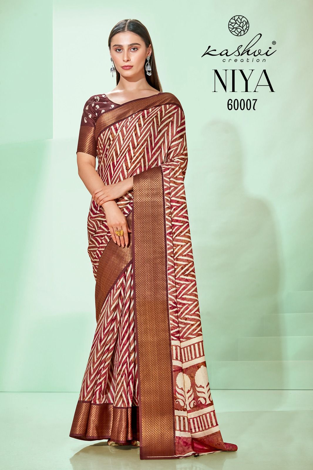 lt kashvi creation niya jute silk exclusives look saree catalog