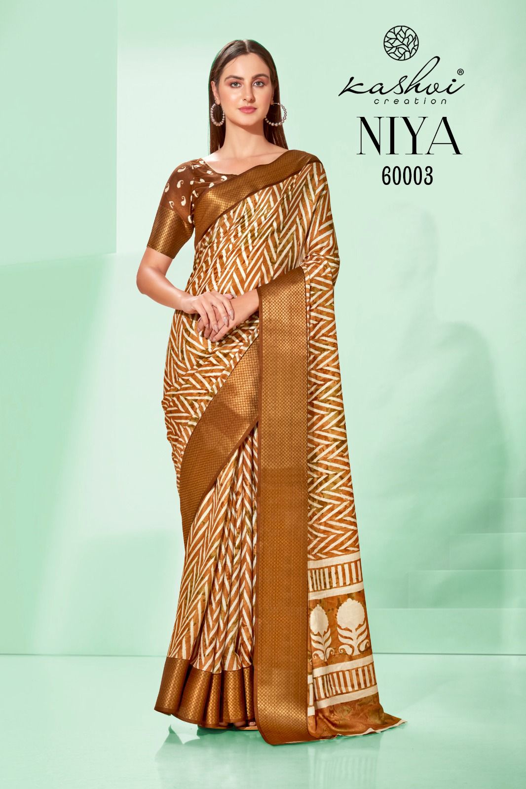 lt kashvi creation niya jute silk exclusives look saree catalog