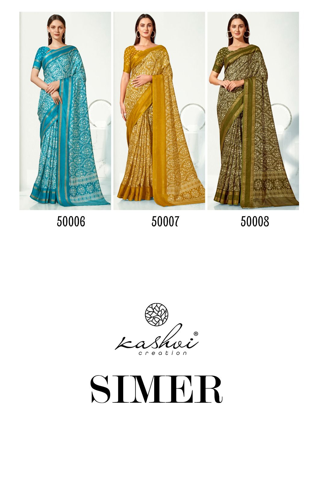 lt kashvi creation simar jacquard elegant saree catalog