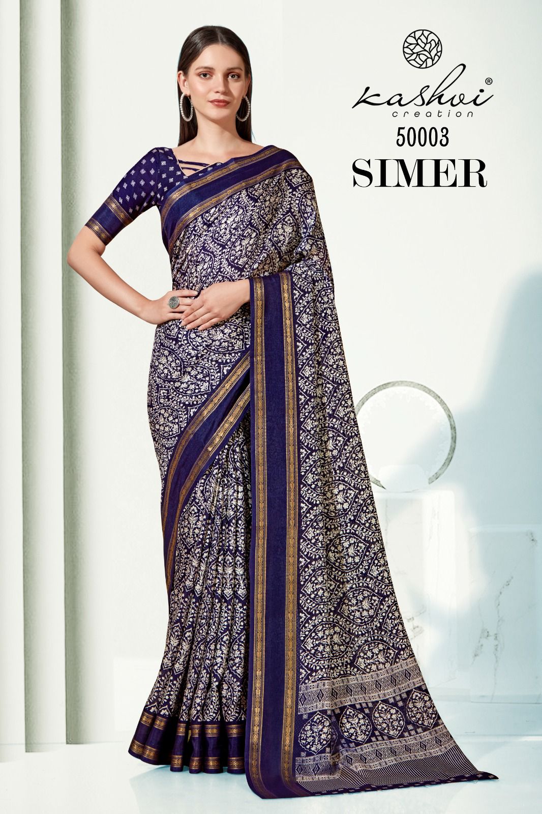 lt kashvi creation simar jacquard elegant saree catalog