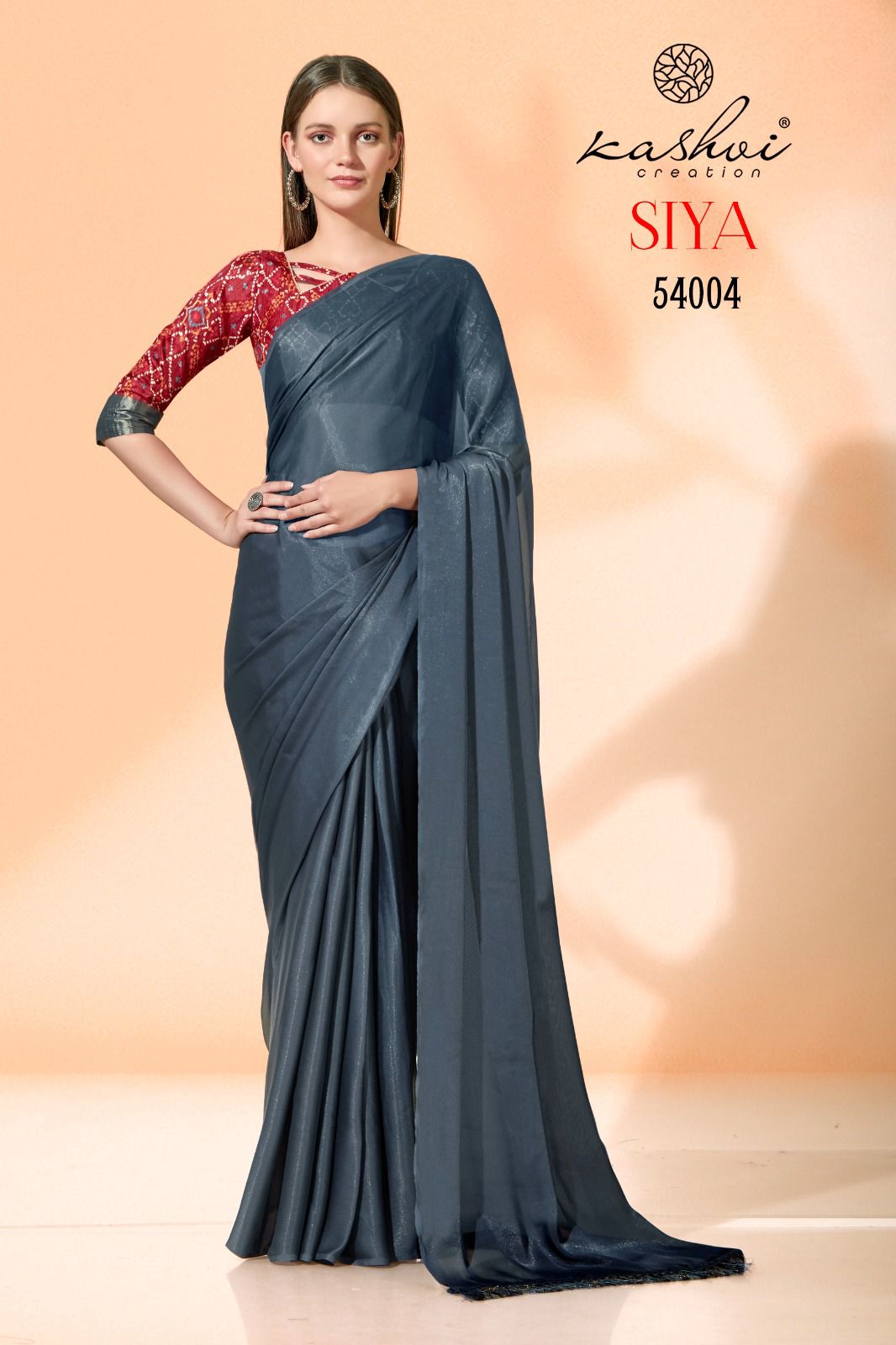 lt kashvi creation siya sparkle silk exclusives look saree catalog