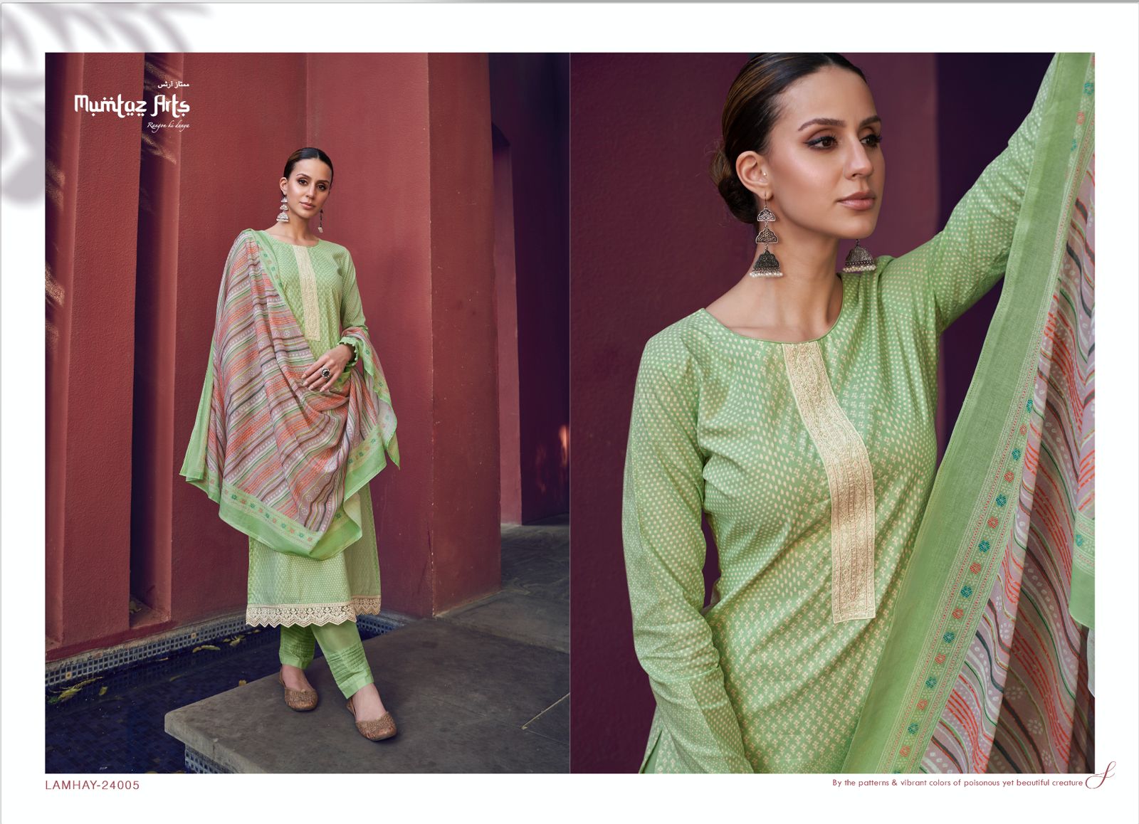 mumtaz art lamhay cotton ecxlusive look salwar suit catalog