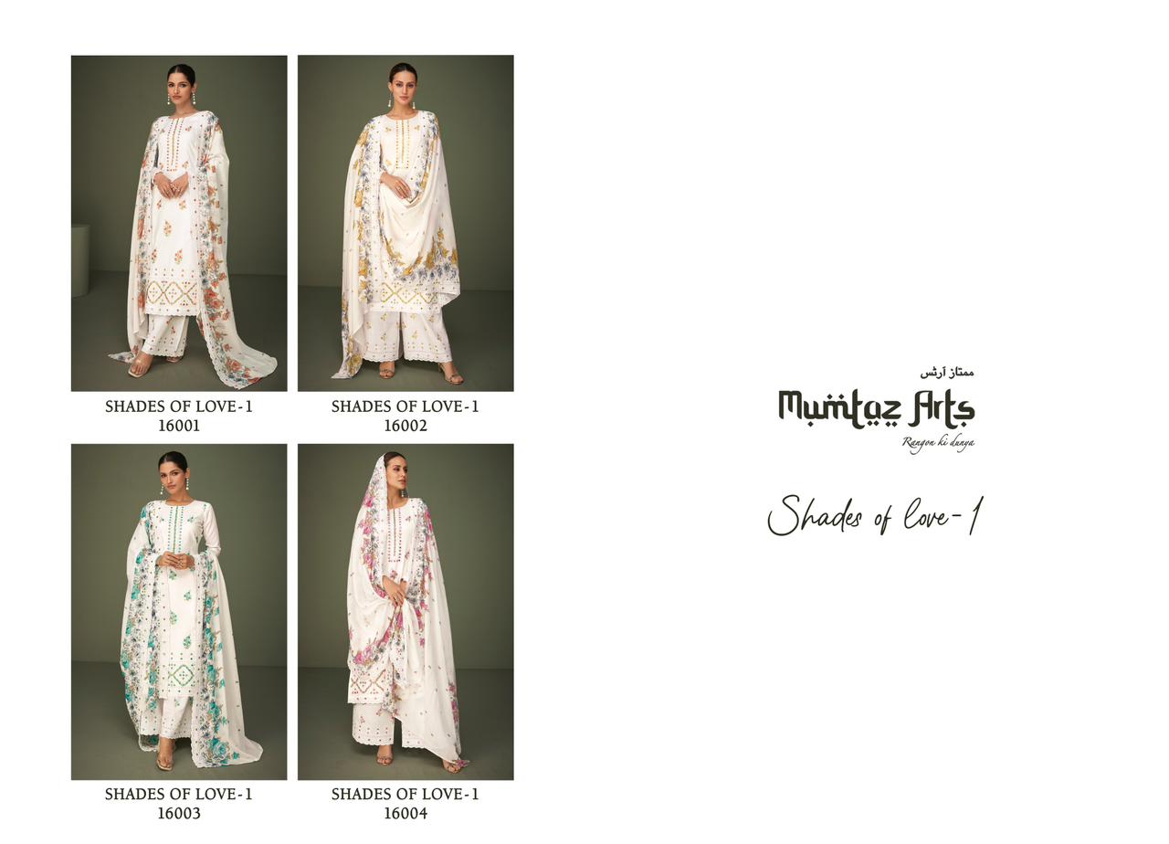 mumtaz art Shades Of Beauty 1 pure lawn shifli salwar suit catalog