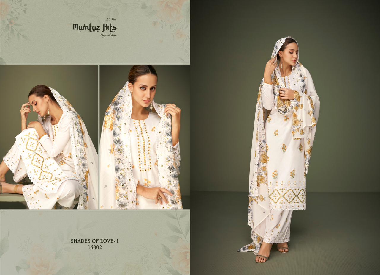 mumtaz art Shades Of Beauty 1 pure lawn shifli salwar suit catalog