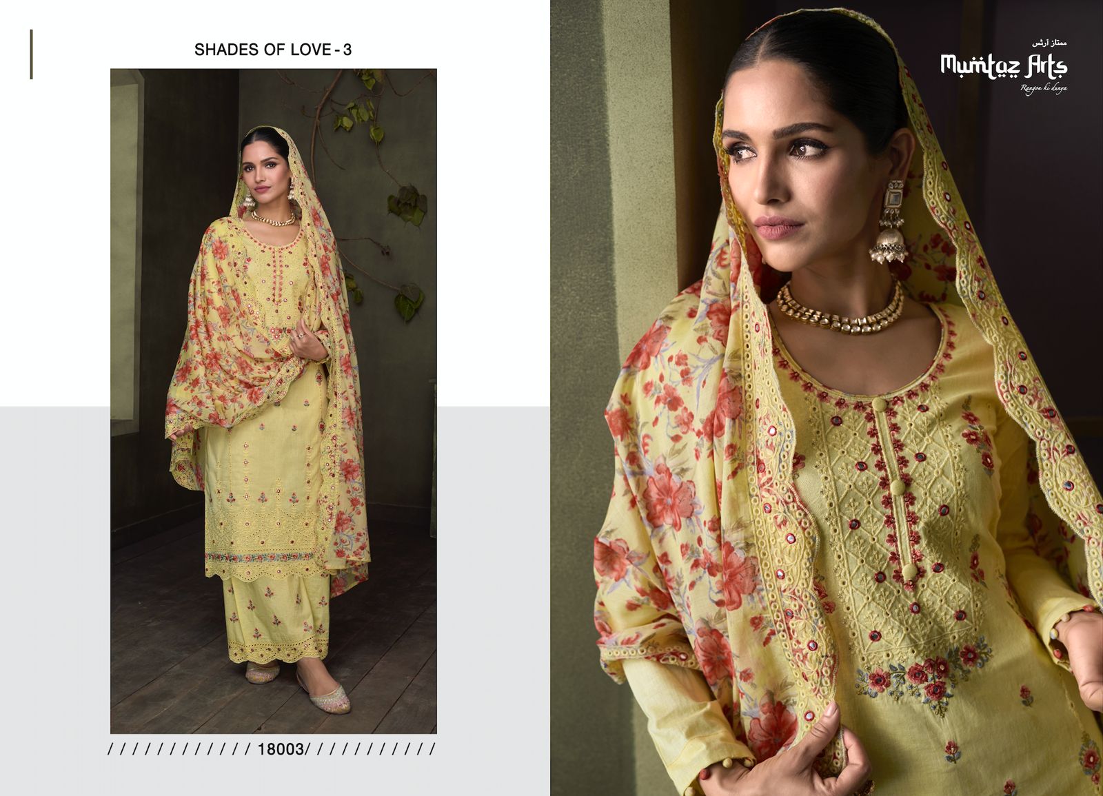 mumtaz art shades of beauty 3 pure lawn gorgeous look salwar suit catalog