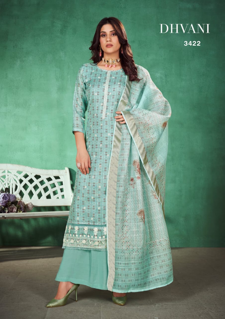 rang dhavani linen exclusive print salwar suit catalog