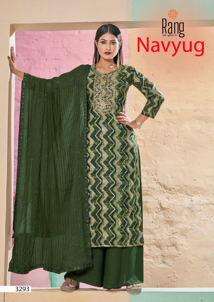 rang navyug muslin georgeous look salwar suit catalog