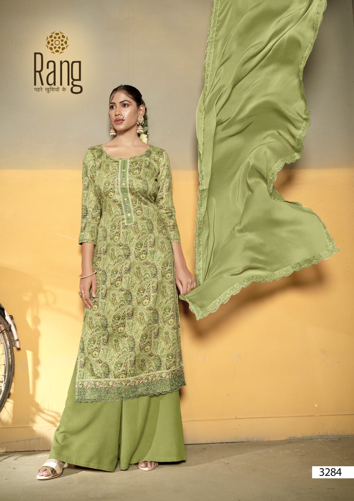 rang rachana jam silk catchy look salwar suit catalog