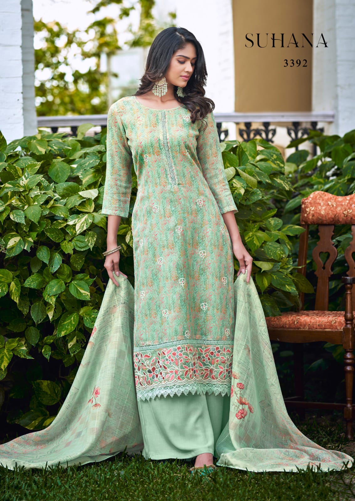 rang suhana linene exclusive look salwar suit catalog