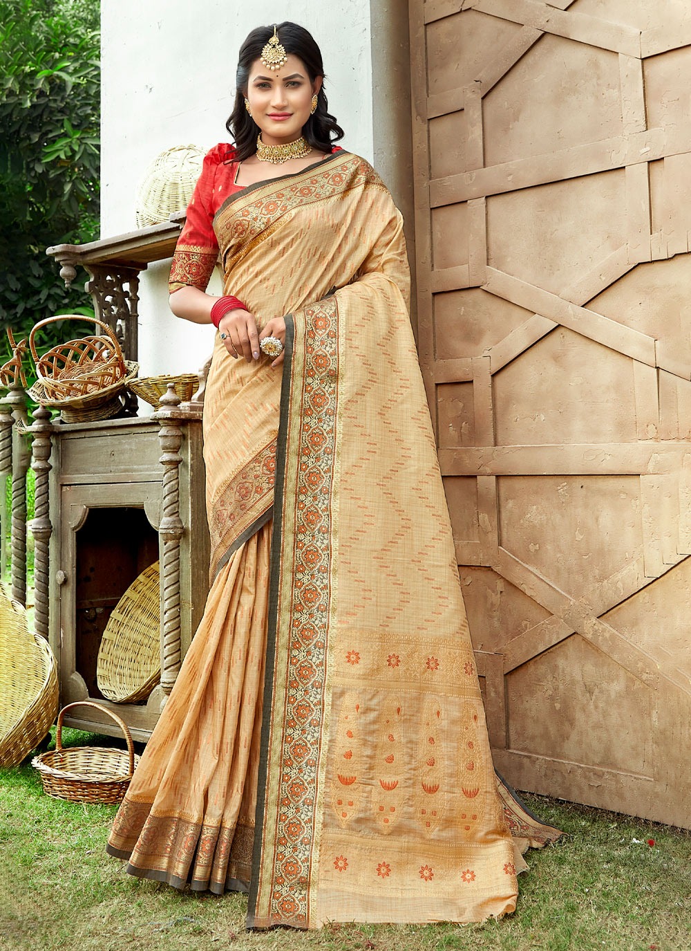 sangam print aadya silk graceful look saree catalog