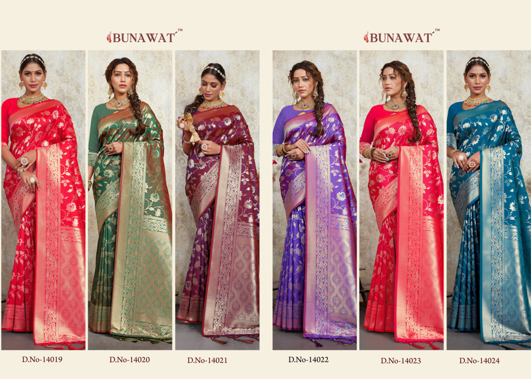 sangam print bhavika silk silk new and modern style saree catalog