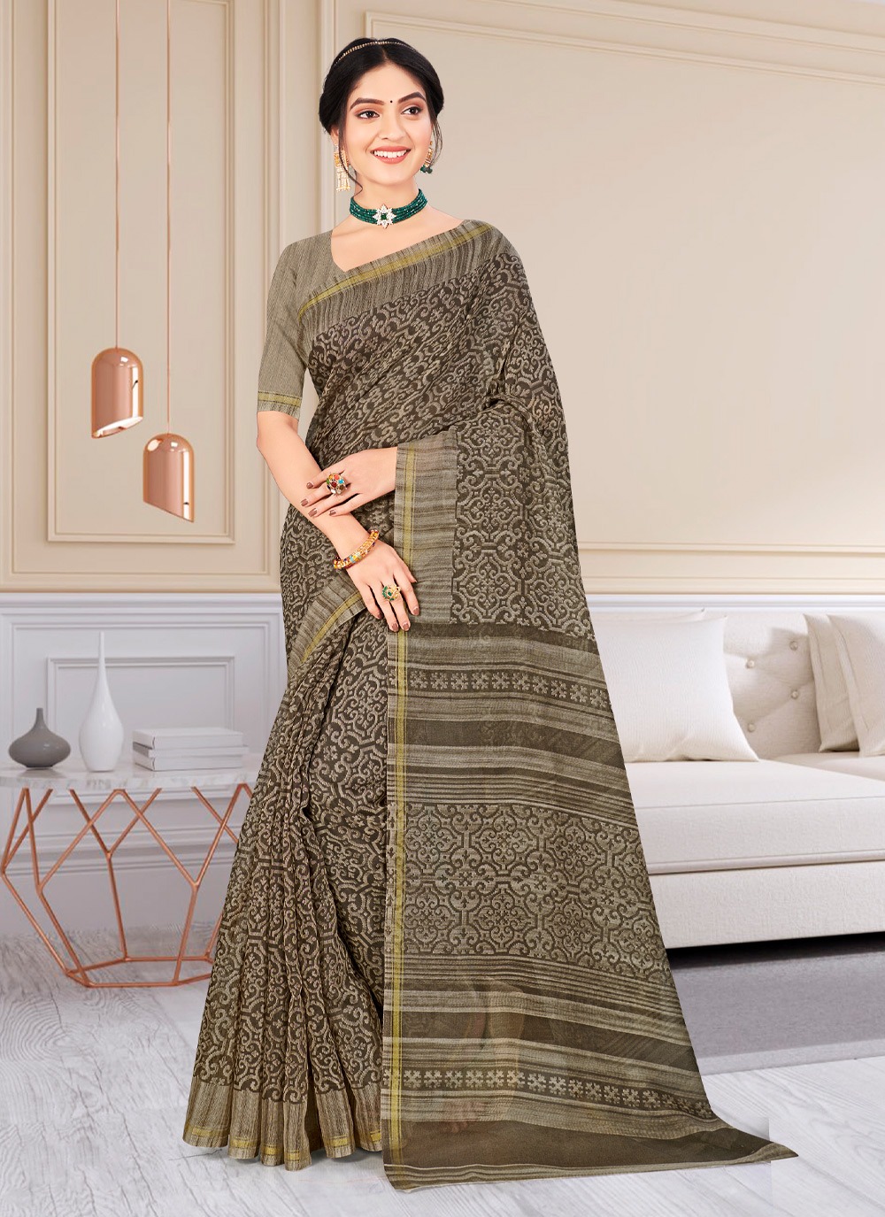 sangam print Cotton Club Vol-03 cotton regal look saree catalog