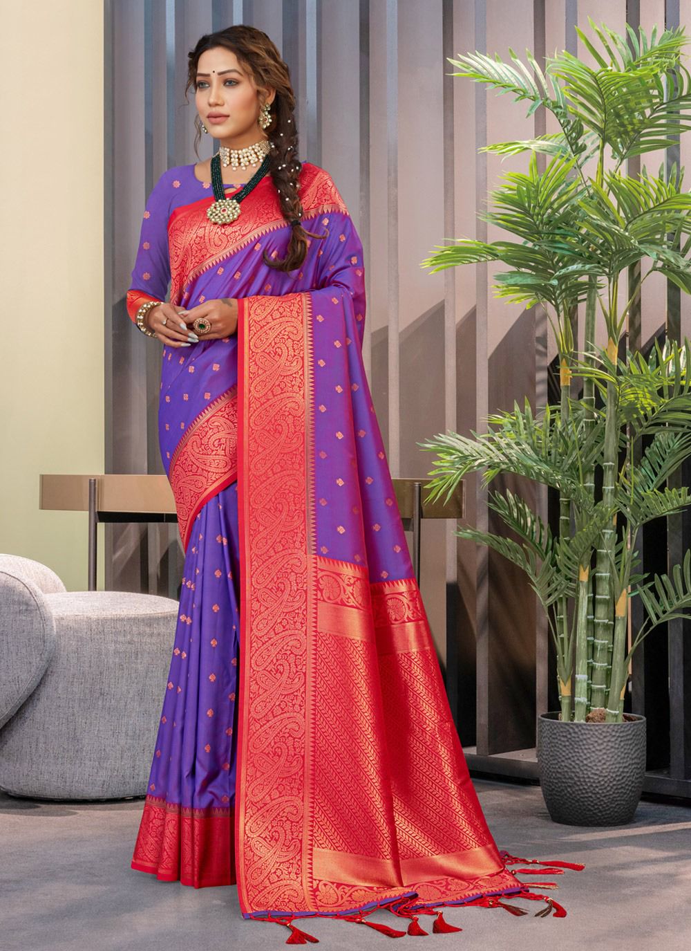 sangam print silk n silk silk graceful look saree catalog