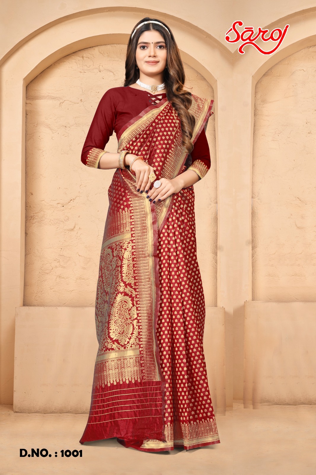 saroj saree kaamya 3 soft silk elegant look saree catalog