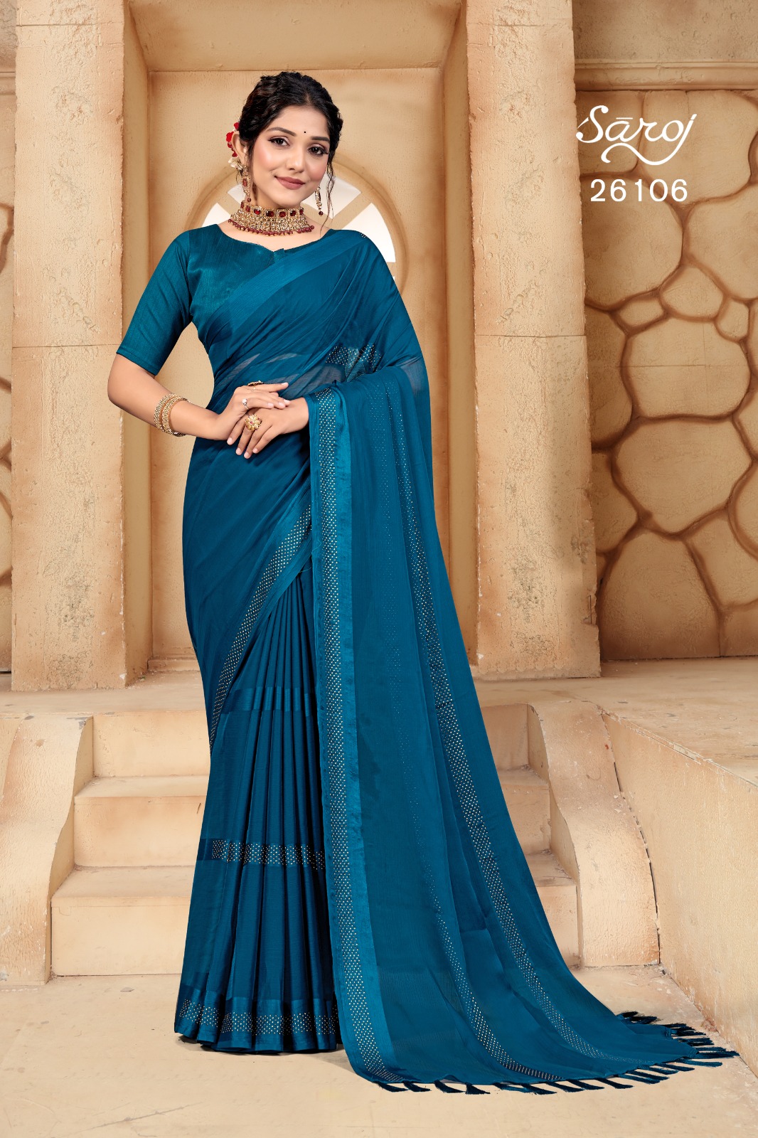 saroj saree mast kali georgette innovative look saree catalog