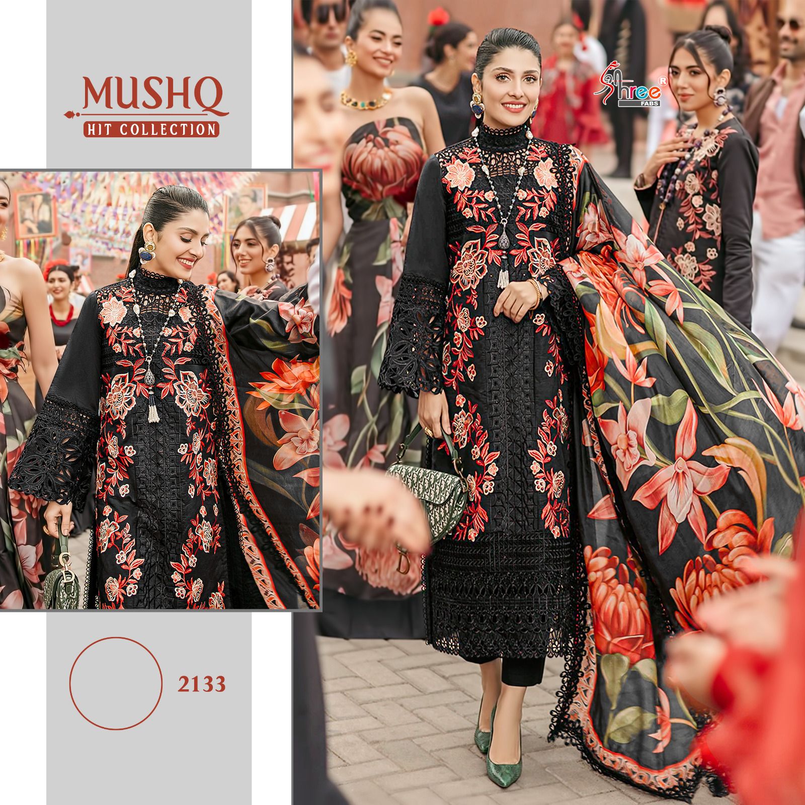 shree fabs mushq super hit collection cotton elegant salwar suit catalog