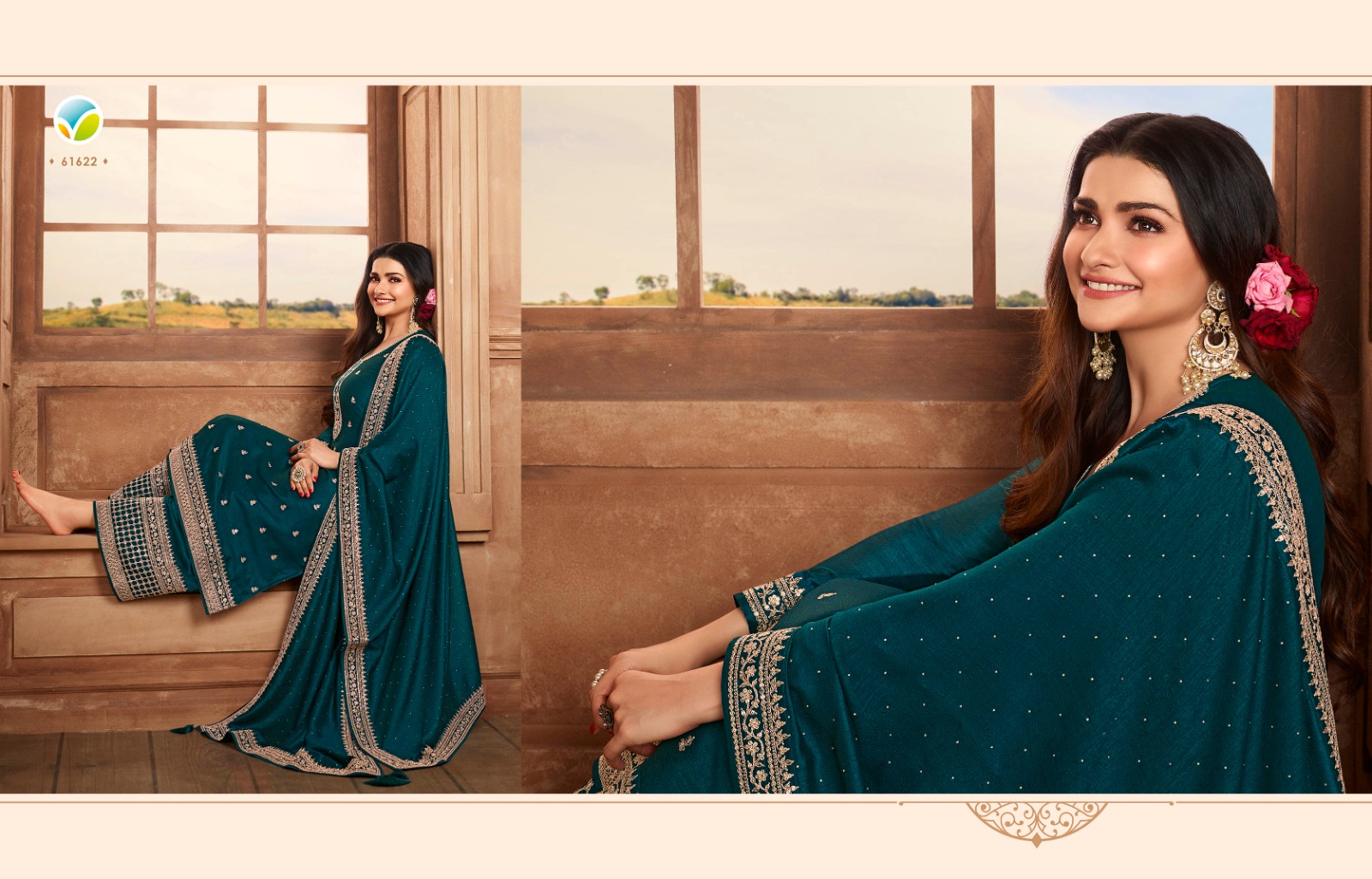 vinay fashion kaseesh shaheen 3 georgette innovative look salwar suit catalog