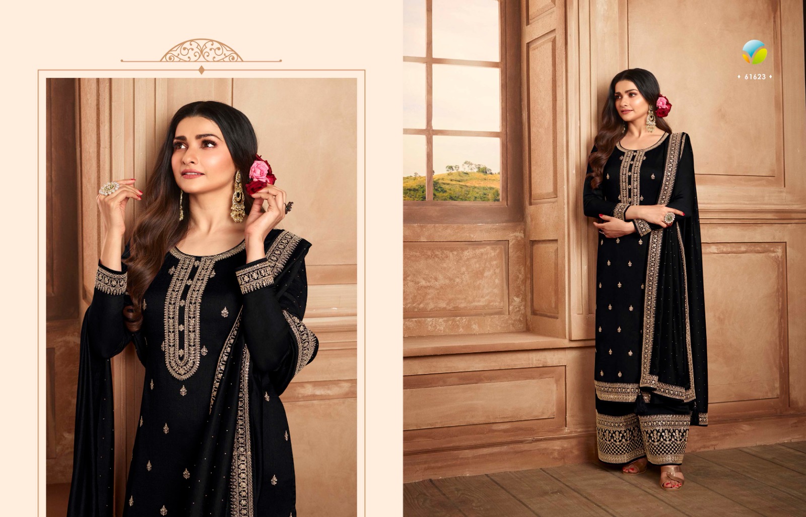 vinay fashion kaseesh shaheen 3 georgette innovative look salwar suit catalog