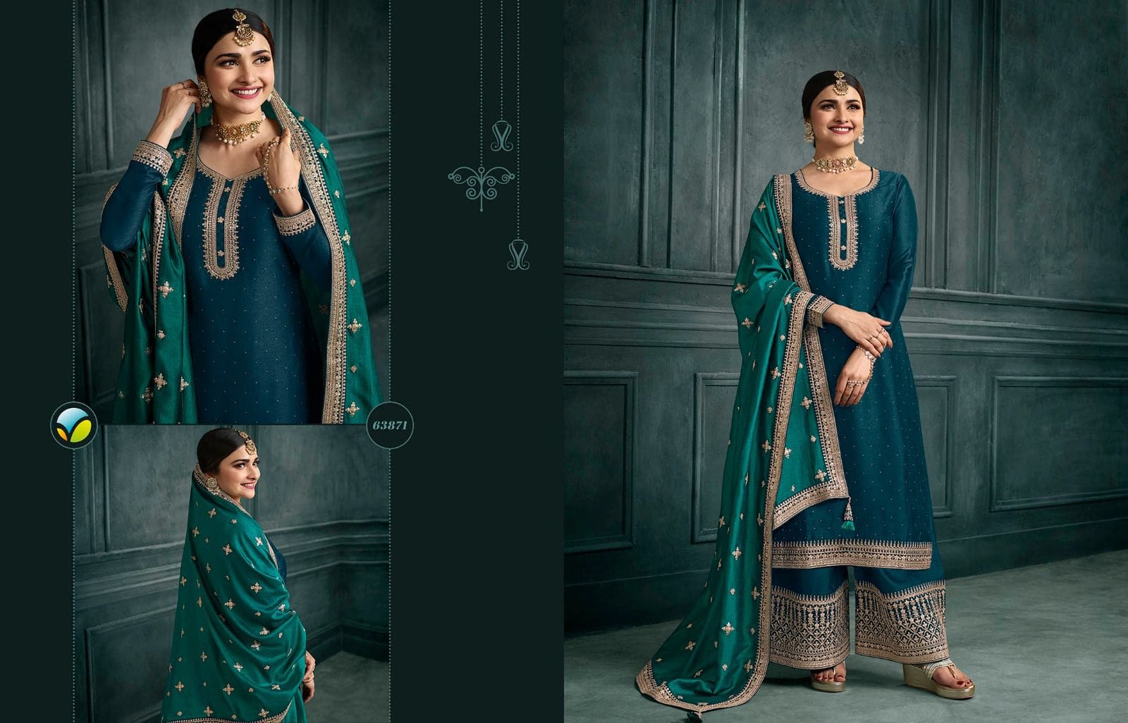 vinay fashion kaseesh shaheen 4 georgette innovative look salwar suit catalog