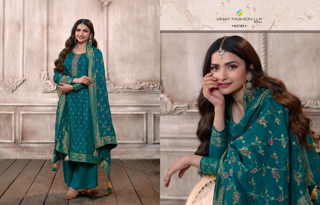 vinay fashion kaseesh zardosi vol 6 innovative look salwar suit catalog