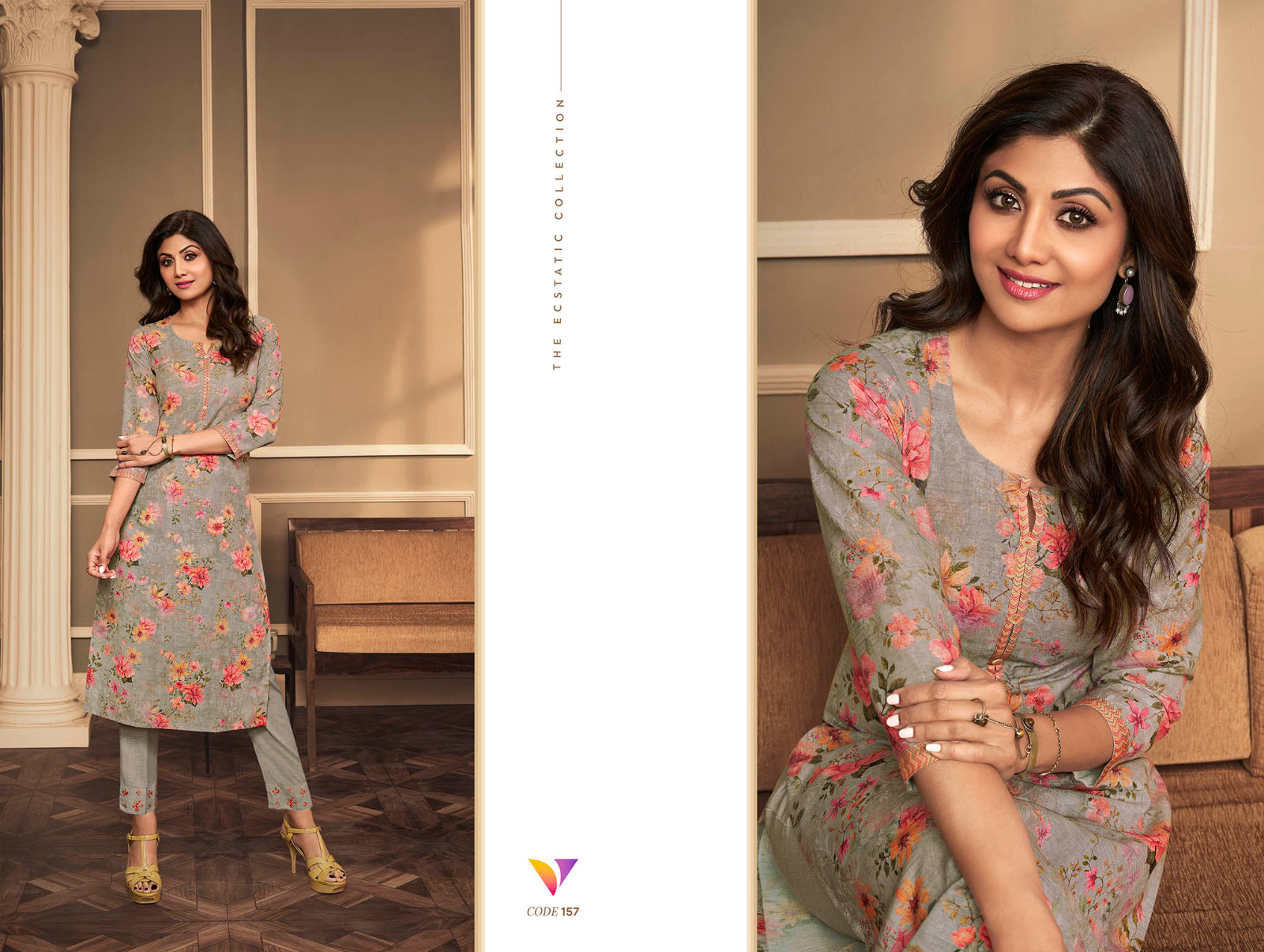 vinay fashion vatsam shilpa linen gorgeous look top bottom with dupatta catalog