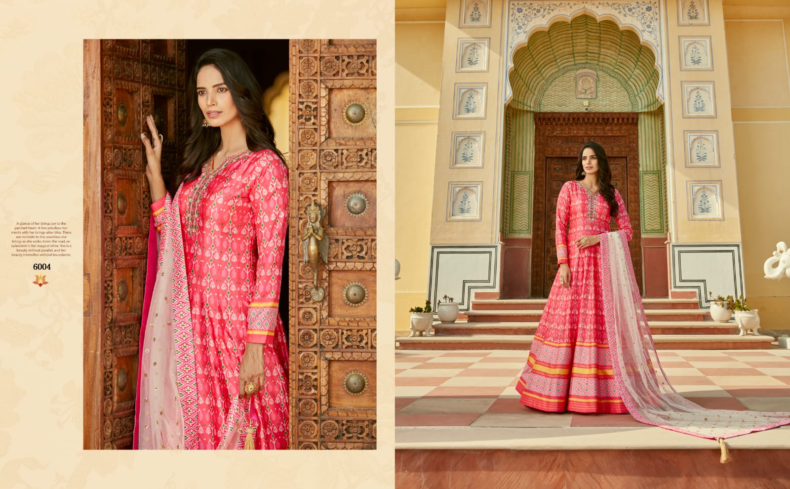 virasat padmasundari silk gorgeous look gown catalog