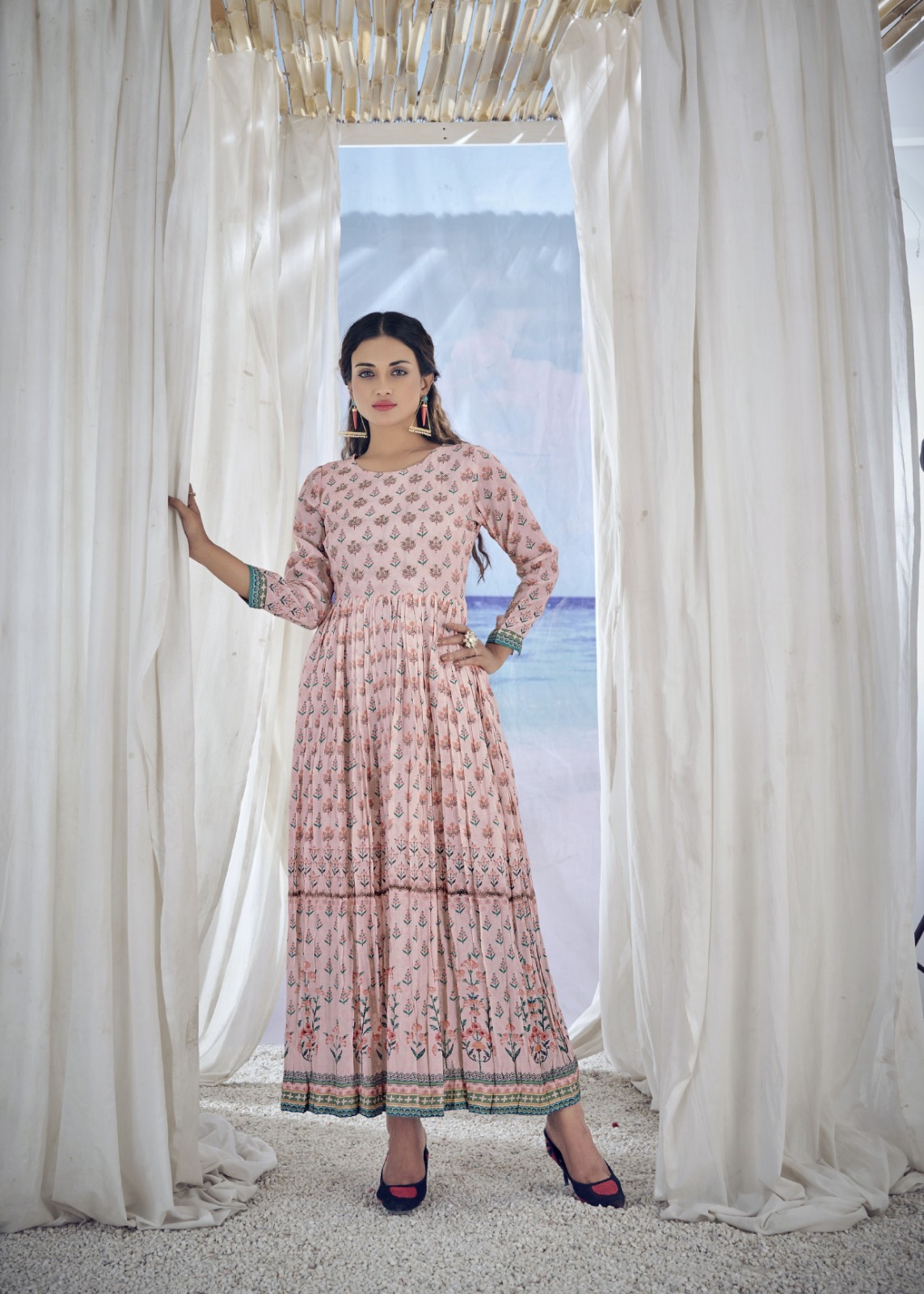 amoha kig viscose new and moderan look kurti catalog