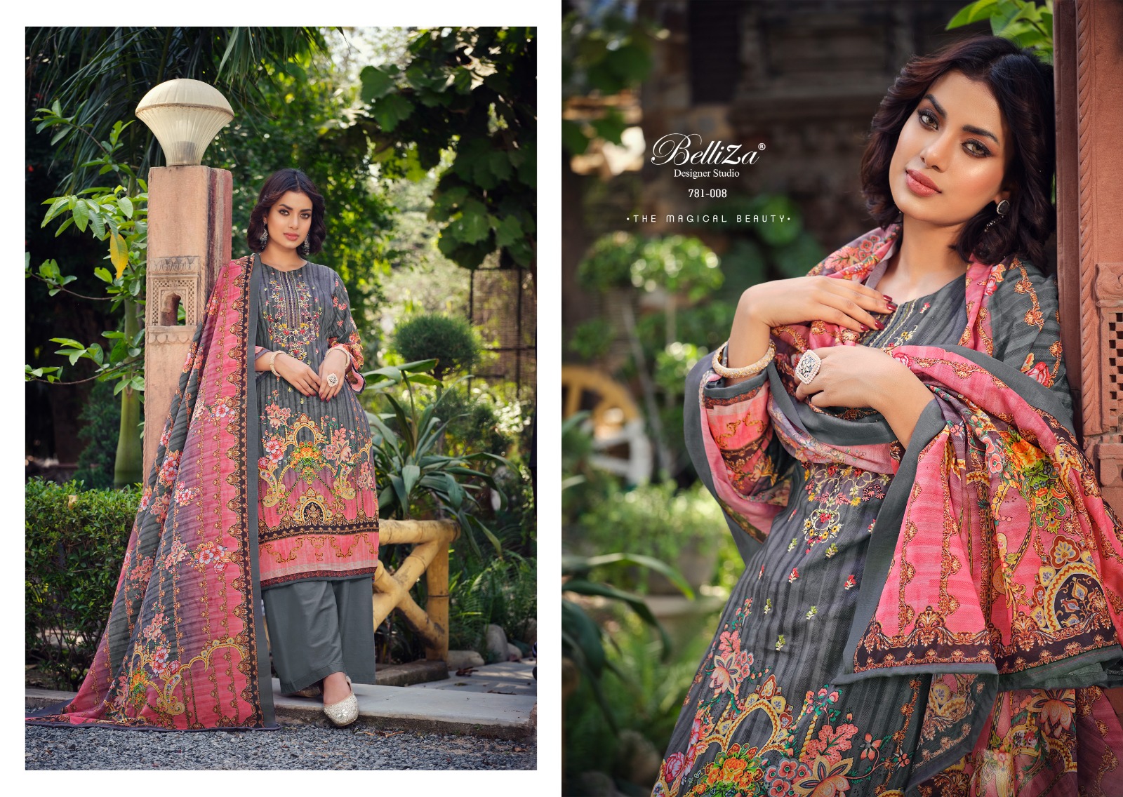 beliza designer studio ziana vol 2  cotton elegant salwar suit catalog