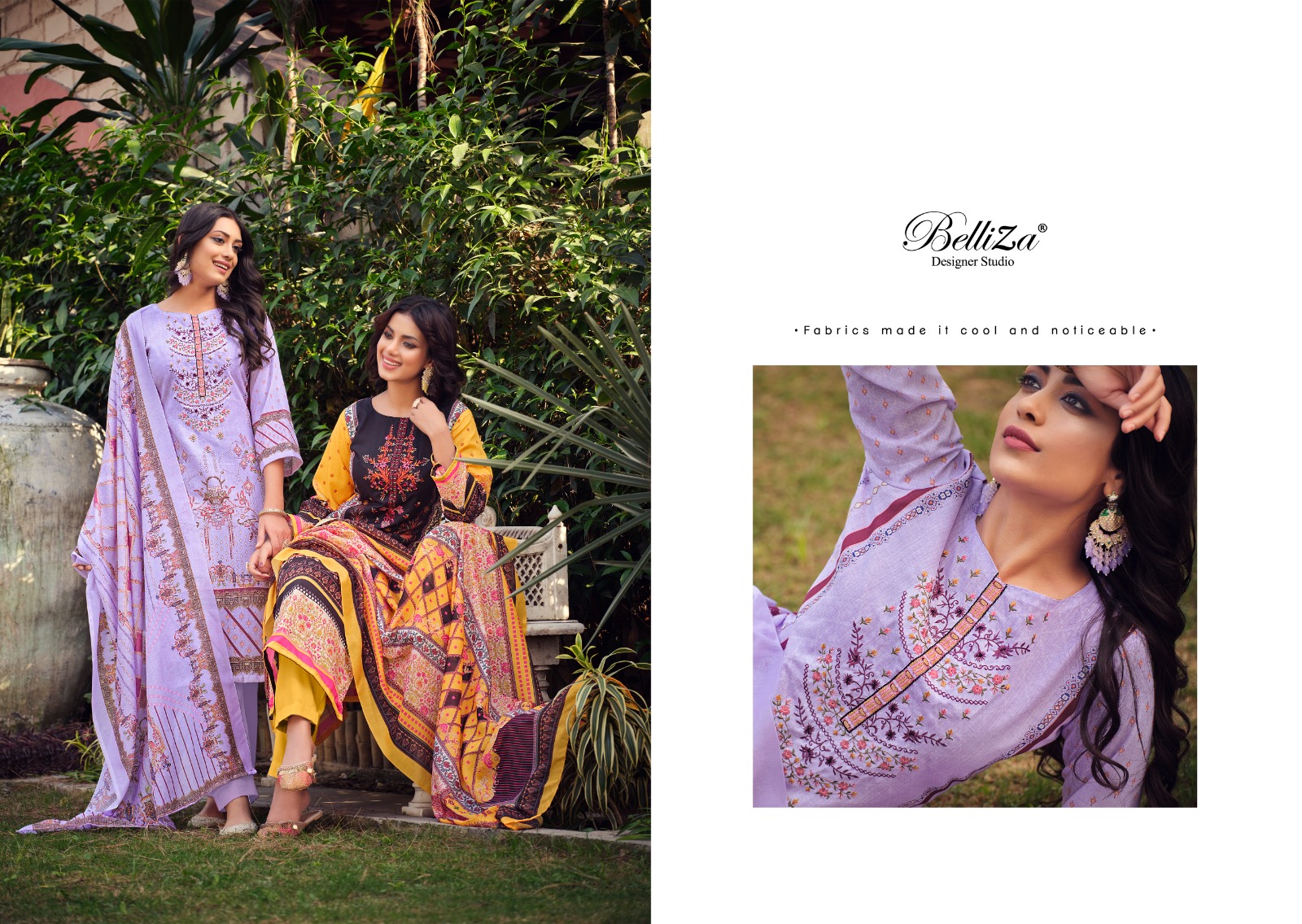 beliza designer studio ziana vol 2  cotton elegant salwar suit catalog