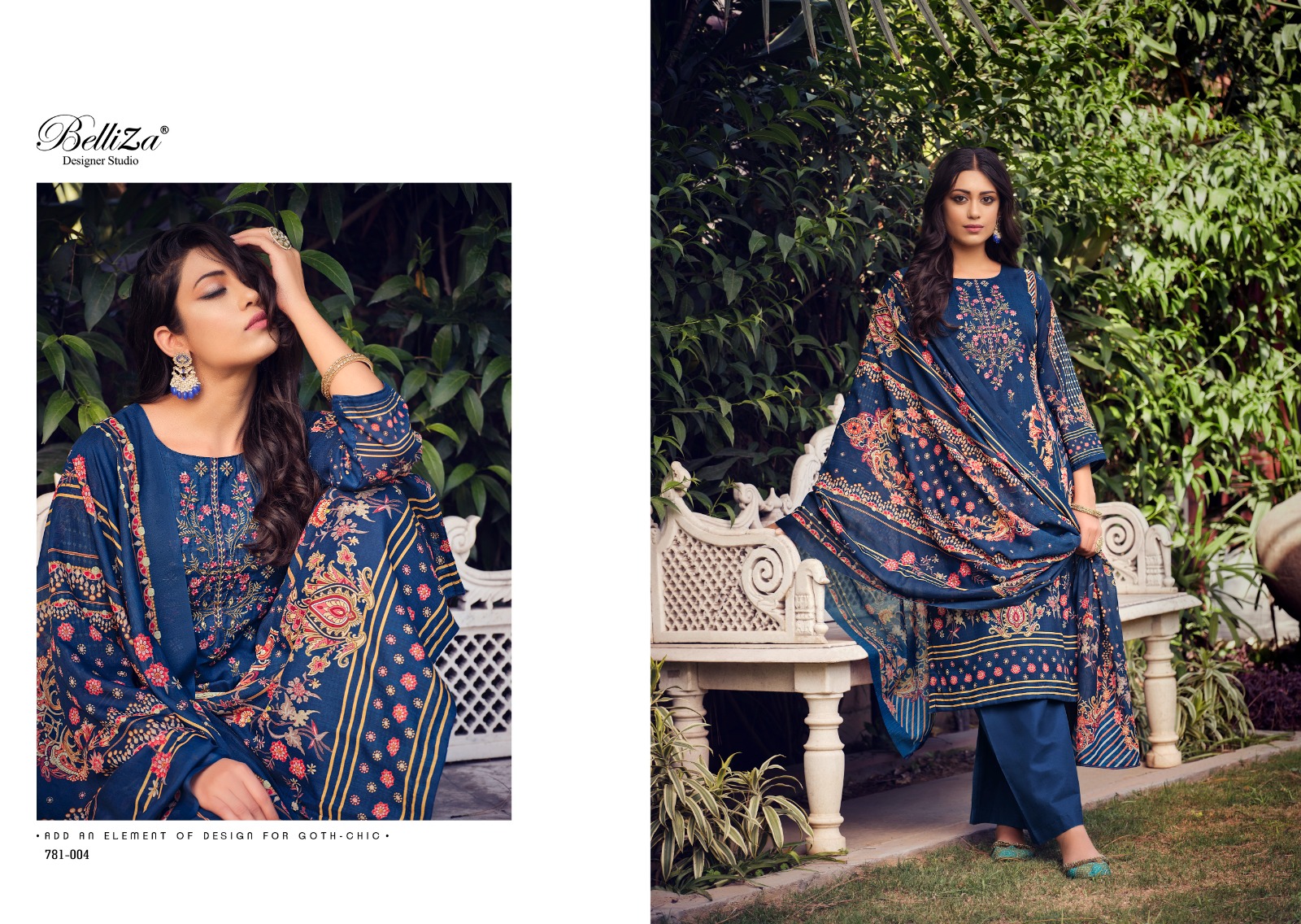 beliza designer studio ziana vol 2  cotton elegant salwar suit catalog