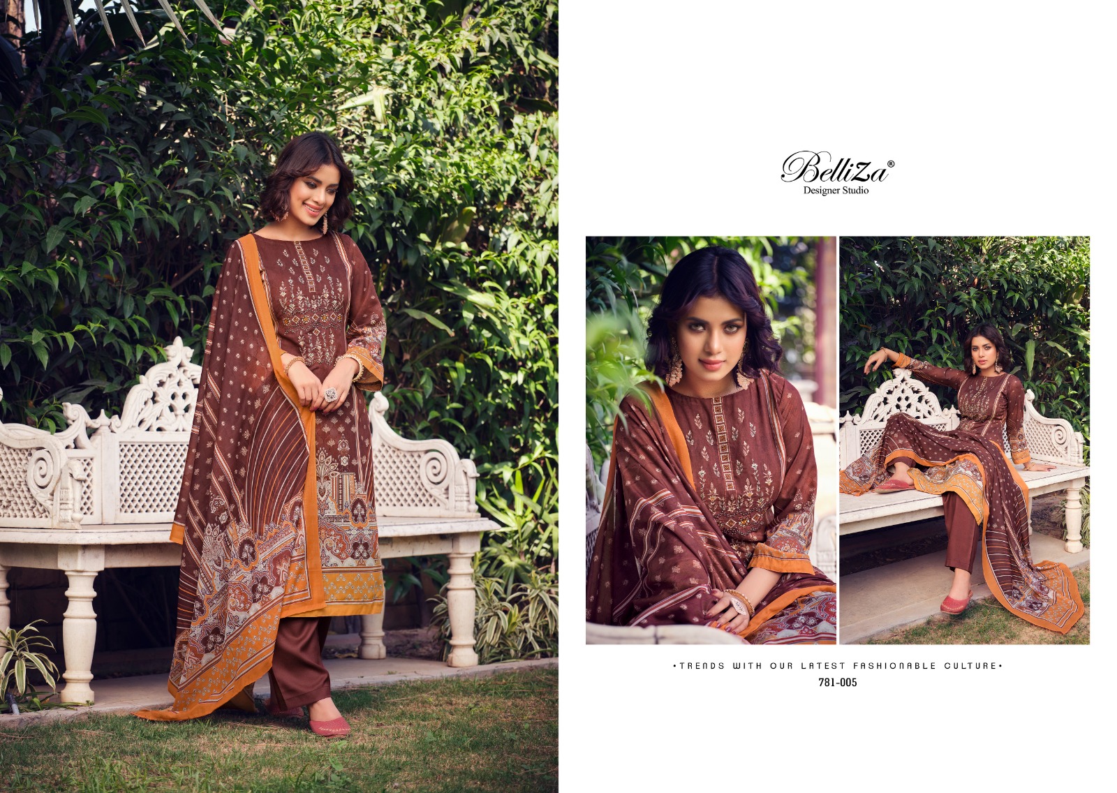 beliza designer studio ziana vol 2  cotton elegant salwar suit catalog