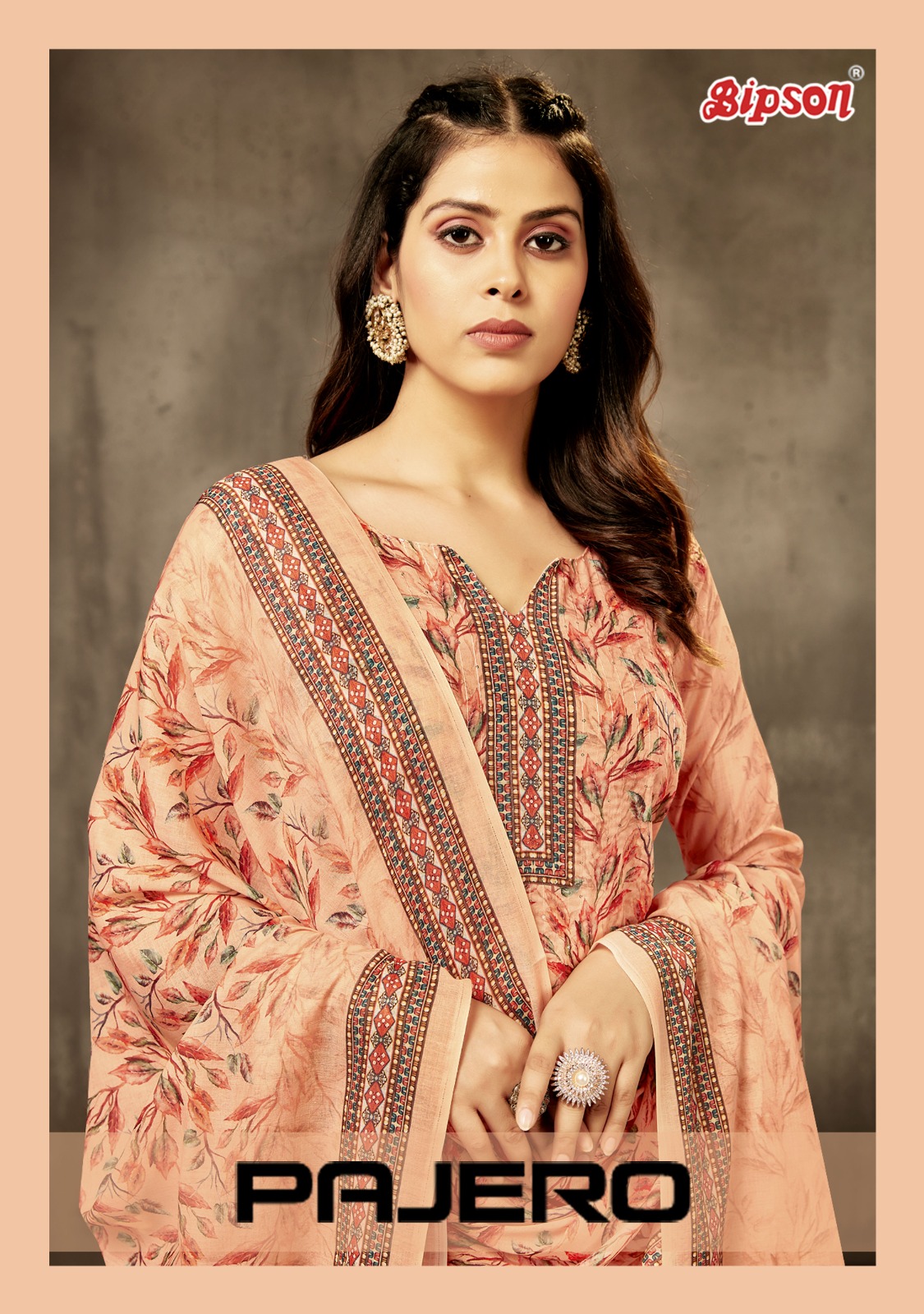 bipson pajero 2116 cotton exclusive look salwar suit catalog