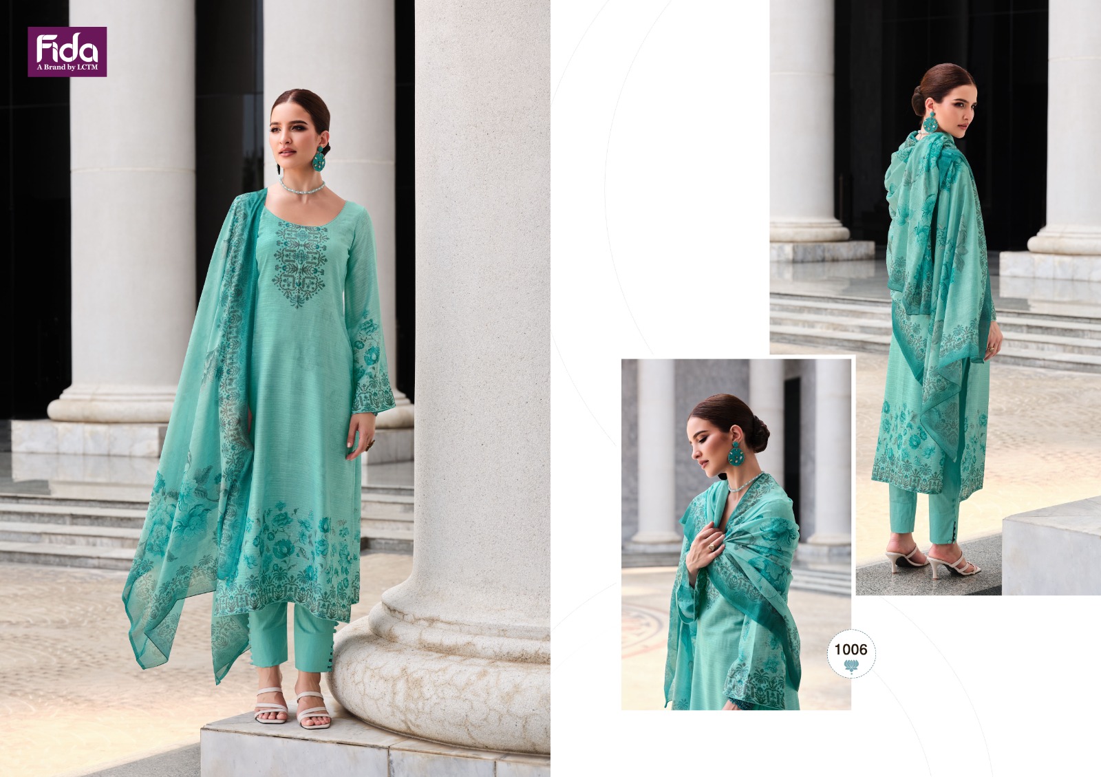 fida chakshini cotton elegant salwar suit catalog