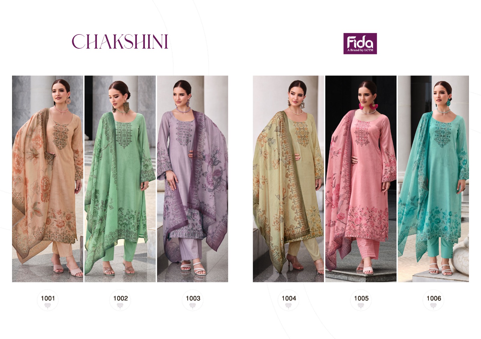 fida chakshini cotton elegant salwar suit catalog