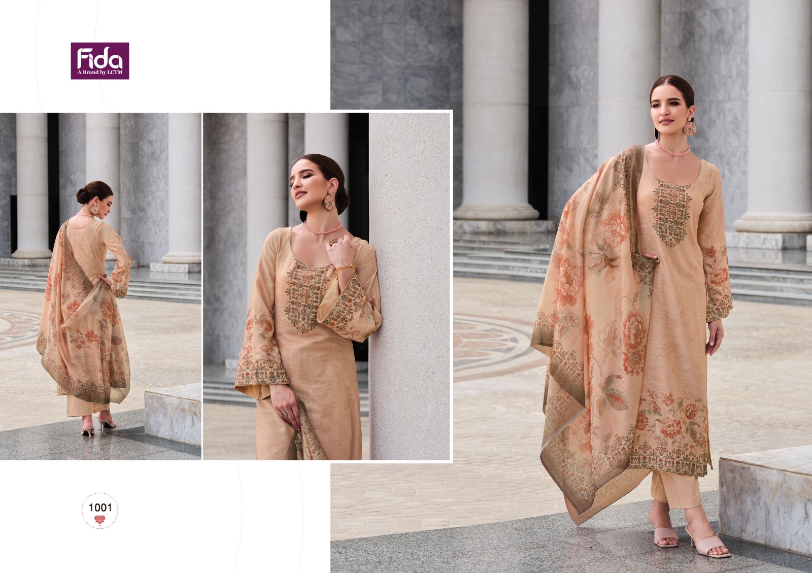 fida chakshini cotton elegant salwar suit catalog