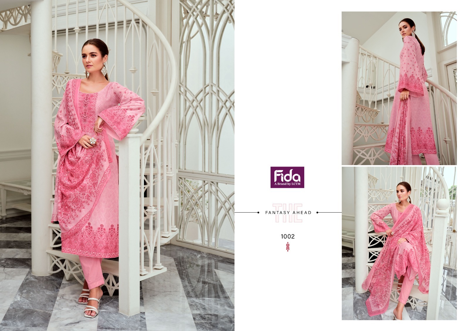 fida posheeda cotton decent look salwar suit catalog