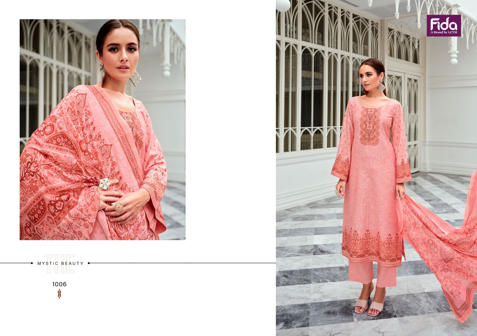 fida posheeda cotton decent look salwar suit catalog