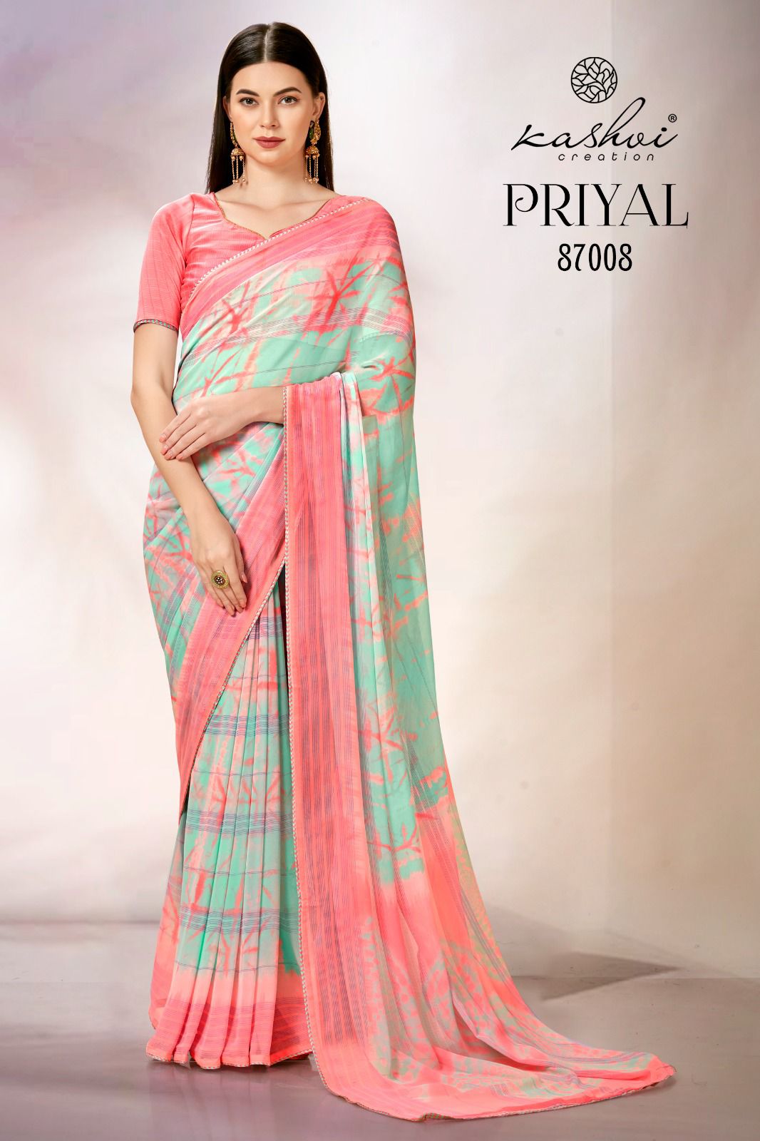 lt kashvi creation  priyal weightless attractive look saree catalog