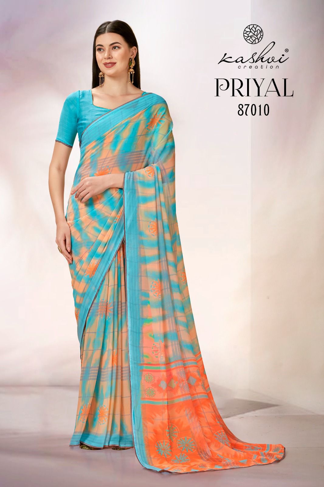 lt kashvi creation  priyal weightless attractive look saree catalog