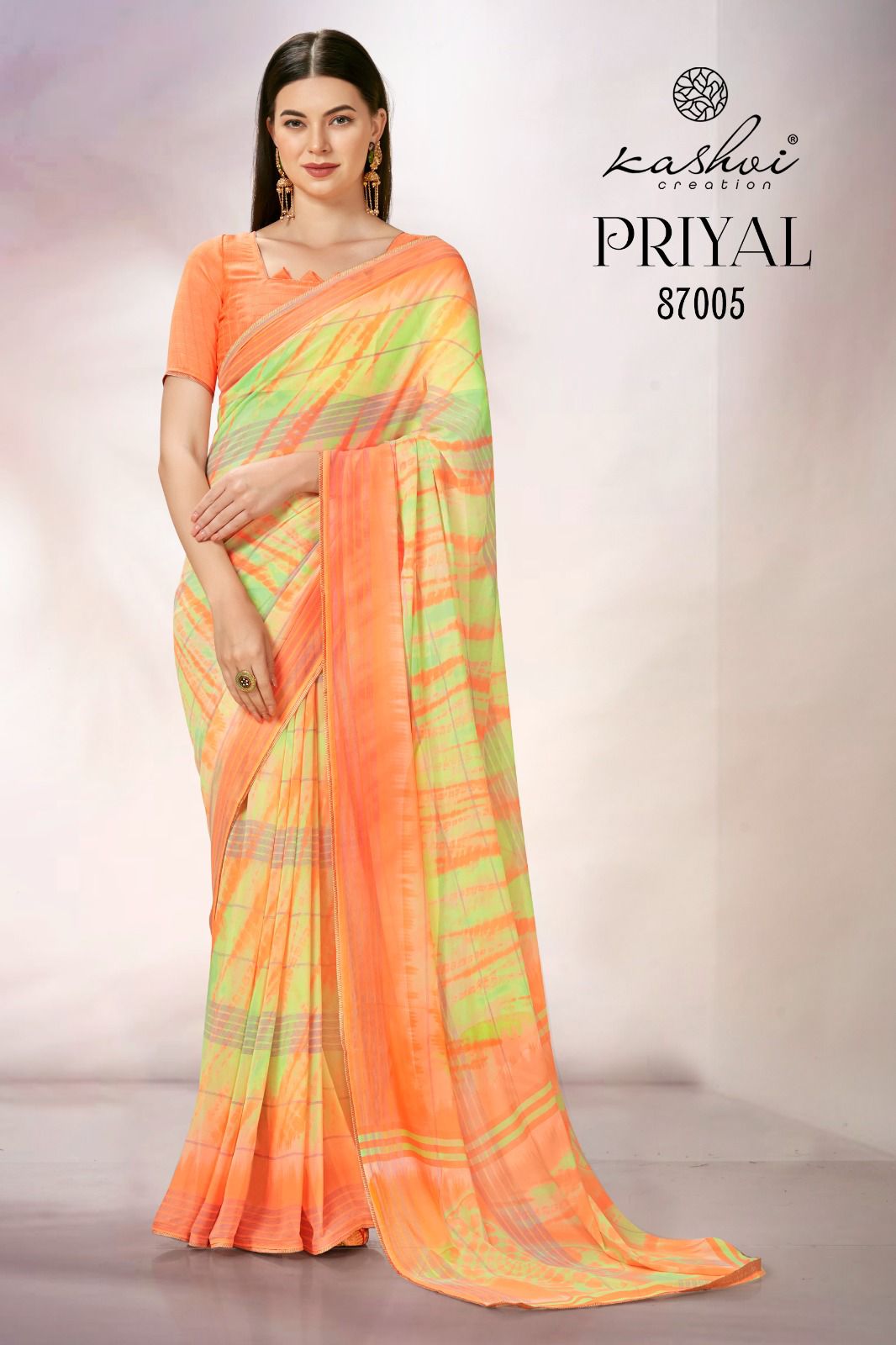 lt kashvi creation  priyal weightless attractive look saree catalog