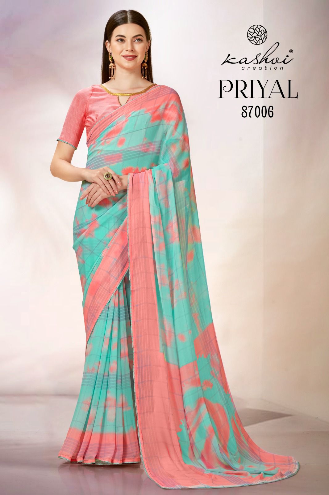 lt kashvi creation  priyal weightless attractive look saree catalog