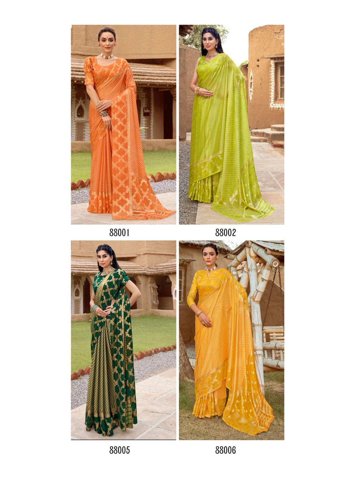 lt kashvi creation kavya chiffon attractive look saree catalog