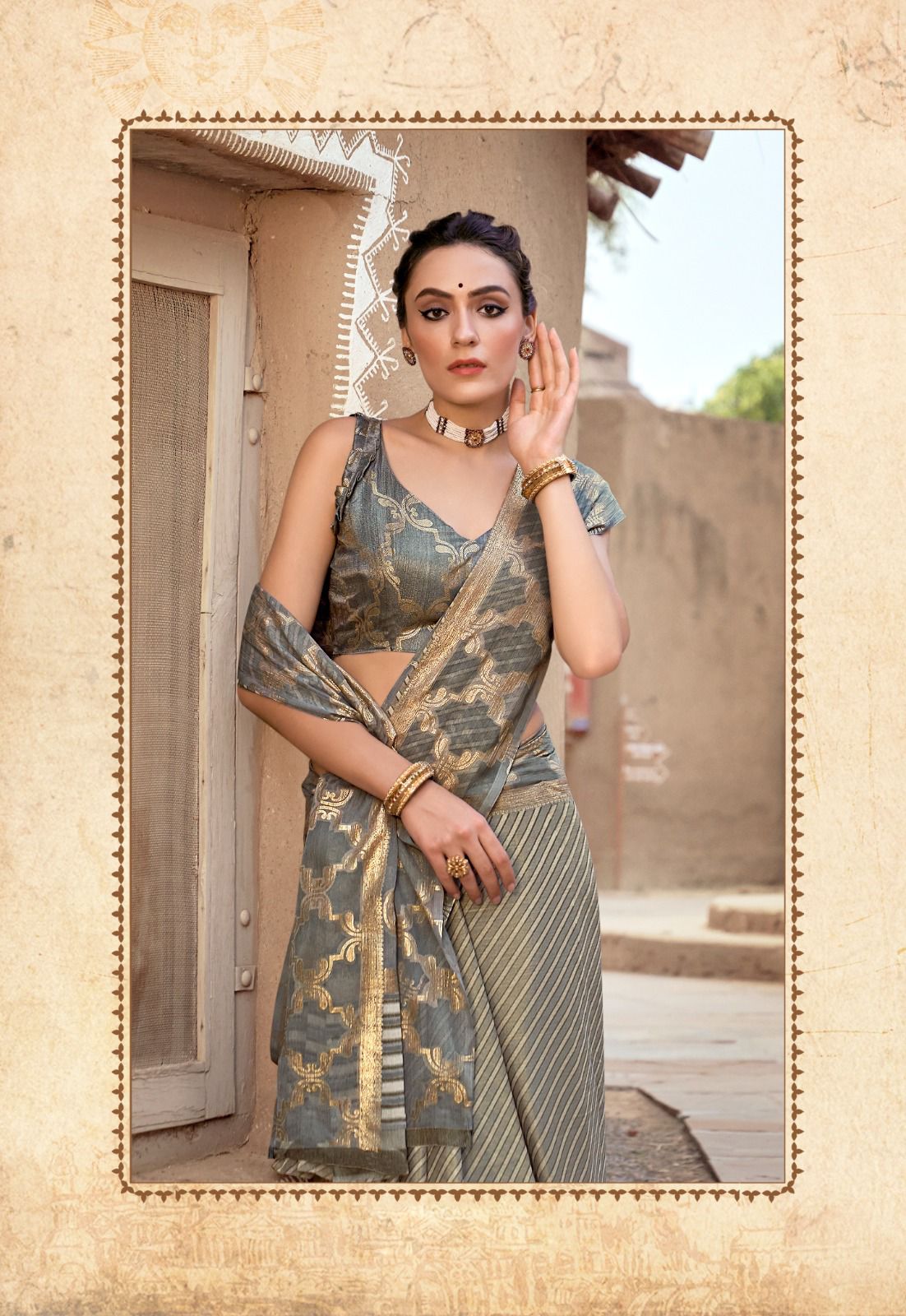 lt kashvi creation kavya chiffon attractive look saree catalog