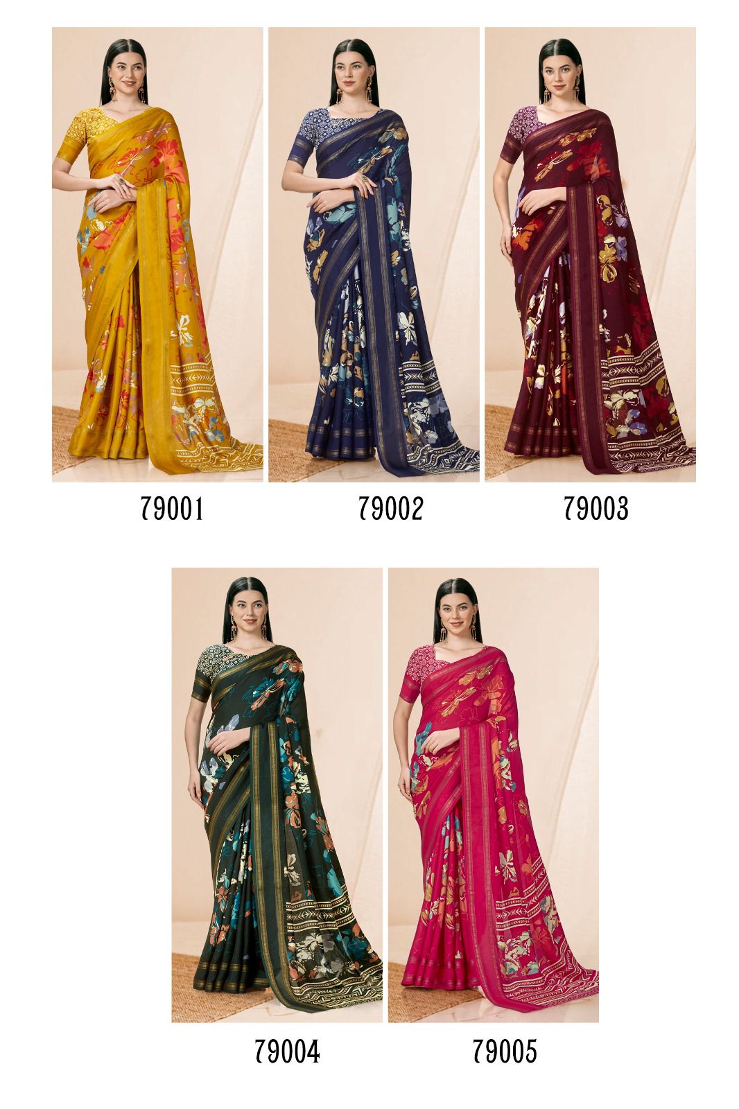 lt kashvi creation petals jute catchy look saree catalog