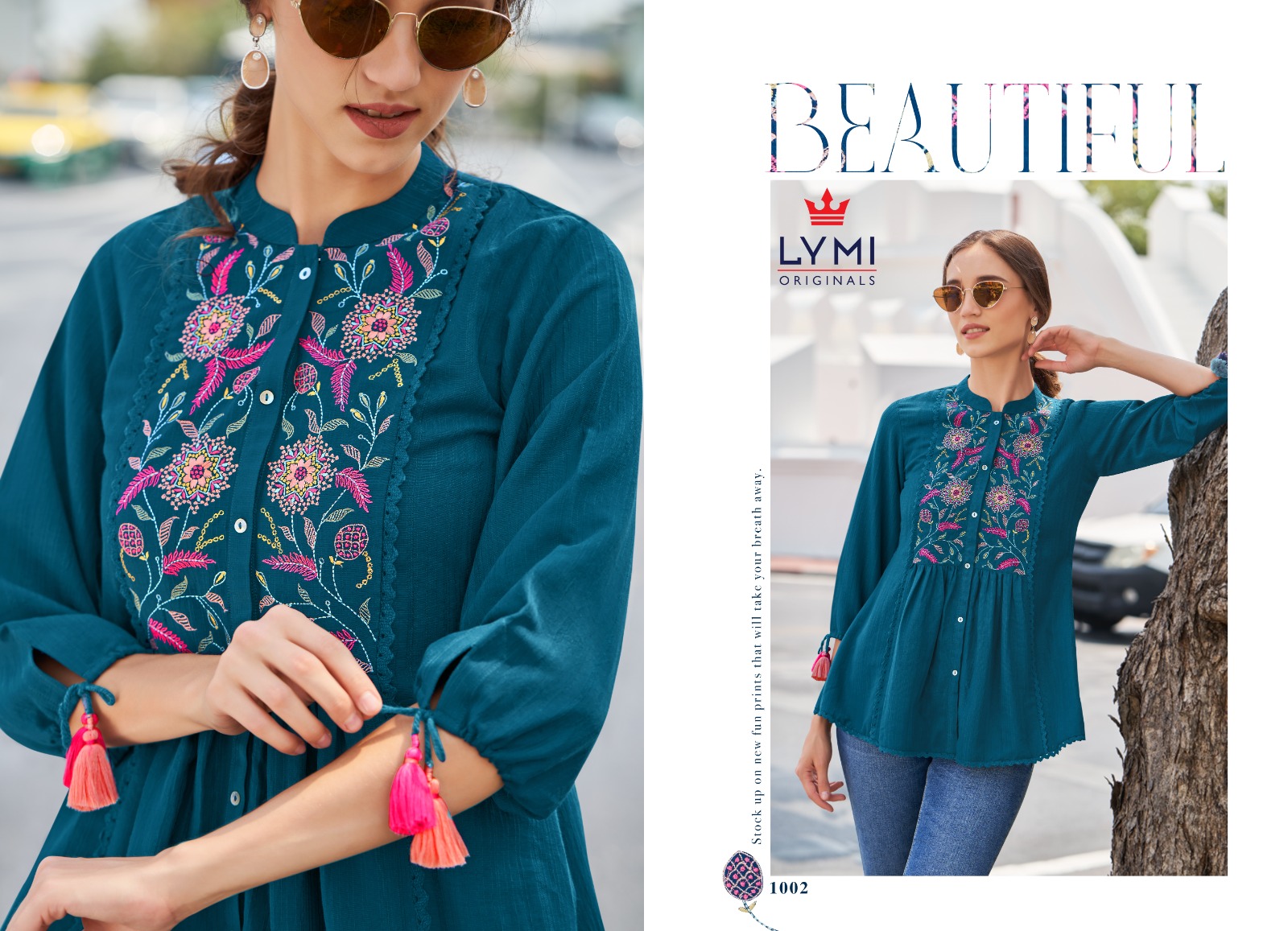 Lymi brunch vol 3 viscose new and modern look kurti catalog